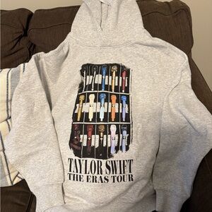Taylor Swift The Eras Tour Gray Hoodie November 2025 version